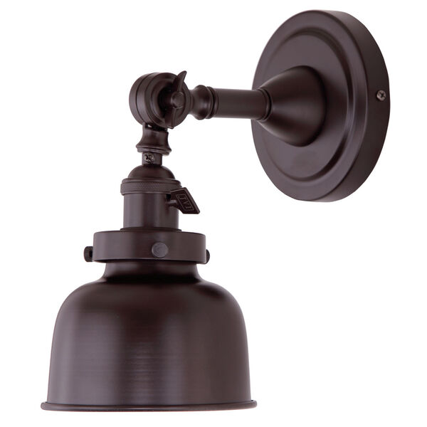 Soho M2 Oil Rubbed Bronze One-Light Swing Arm Wall Sconce, image 1